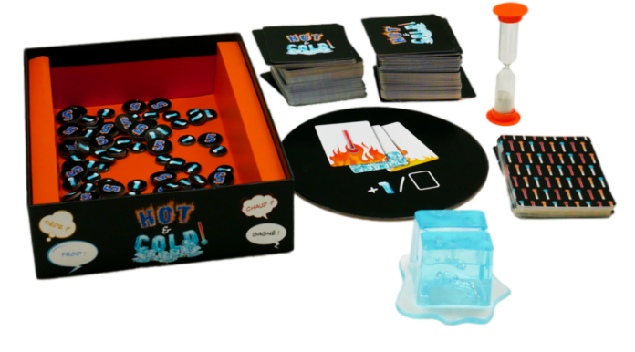 Contenu de la boite de hot & cold